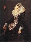 Frans Hals Portrait of Catharina Both van der Eem oil